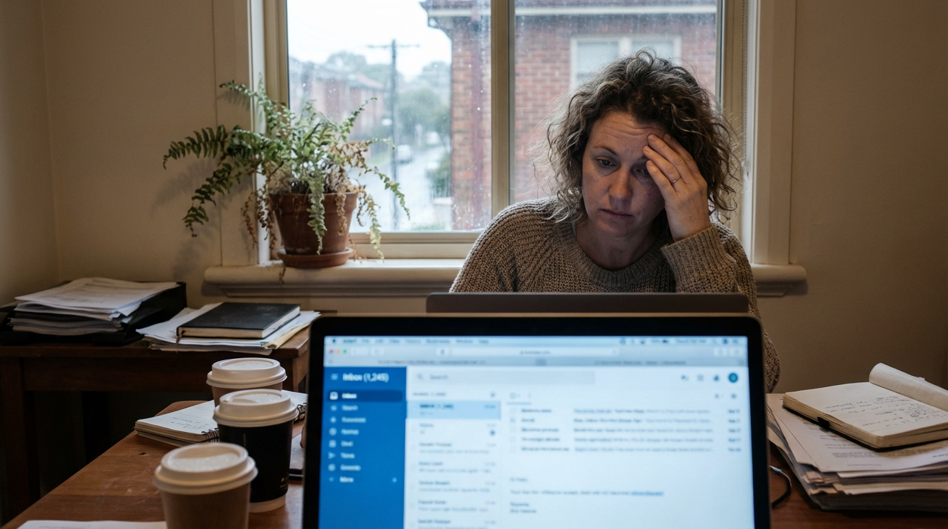 The Diminishing Returns of Inbox Saturation